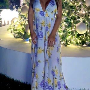 Floral maxi dress